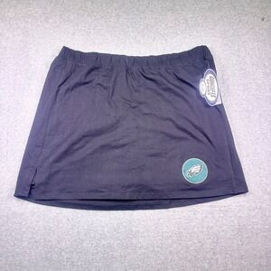 NFL Philadelphia Eagles Team Apparel Sleepwear Skirt Black 3X NWT